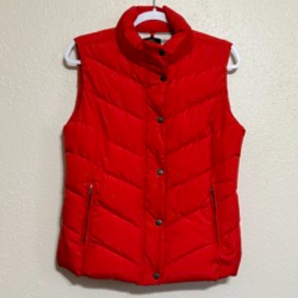 🍁SALE🍁 GAP Red Quilted Winter Vest